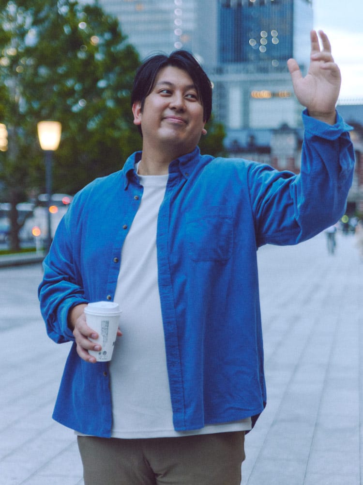 長袖 シャツ 消臭 抗菌 防臭 コーデュロイ ボタンダウン トップス 秋 冬 大きいサイズ メンズ