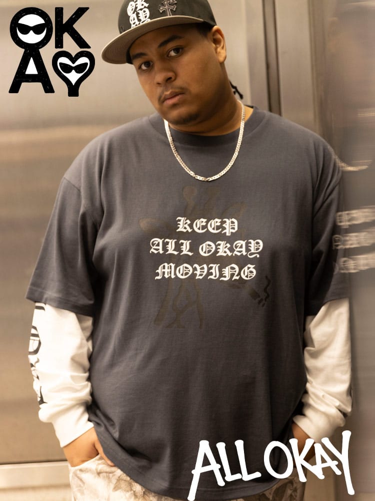 【WEB限定価格】Tシャツ 長袖 メンズ 大きいサイズ クルーネック フェイクレイヤード オールドイングリッシュ トップスカジュアル 春 夏