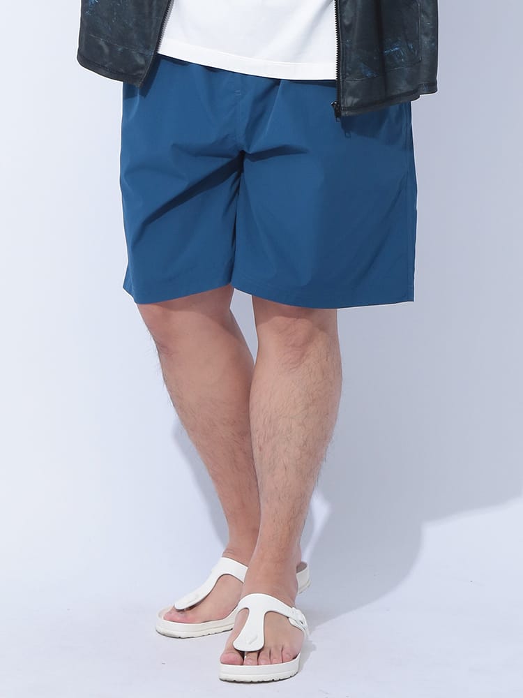 【WEB限定価格】水着 ショートパンツ バイカラー メッシュインナー スイムショーツ ボトムス スイムパンツ 大きいサイズ メンズ