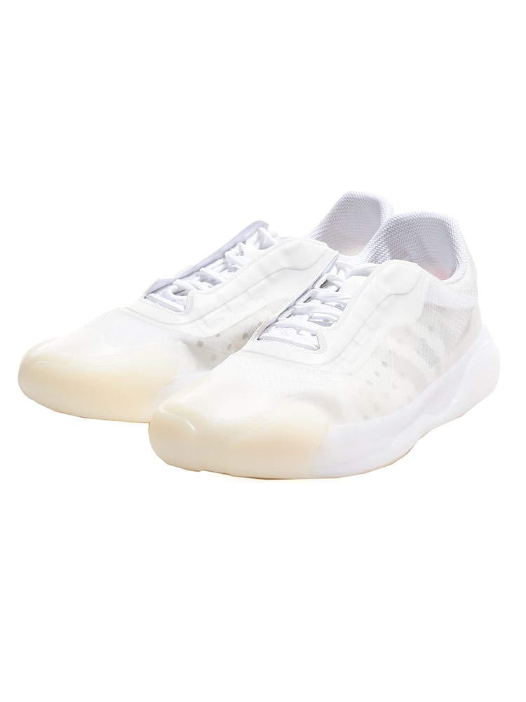 Adidas × Prada (アディダス×プラダ) ラバー スリーストライプ ローカットスニーカー LUNA ROSSA 21 ADPRFZ5447