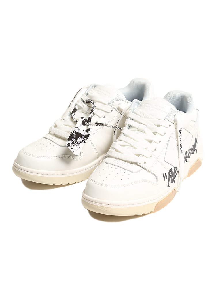 OFF-WHITE (オフホワイト) アローロゴ プリント スニーカー OUT OF OFFICE OWIA189R21LEA02