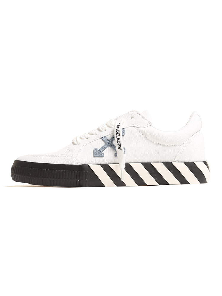 OFF-WHITE (オフホワイト) キャンバス ローカットスニーカー LOW VULCANIZED OWIA85R21【サカゼン公式通販】