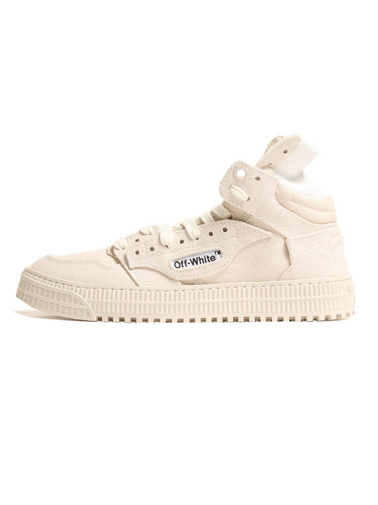 OFF-WHITE (オフホワイト) キャンバス ハイカットスニーカー 3.0 OFF COURT OWIA65R21F【サカゼン公式通販】