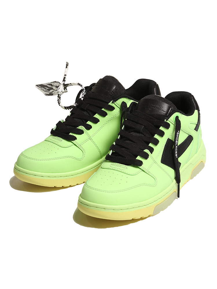 OFF-WHITE (オフホワイト) アローロゴ レースアップ スニーカー OUT OF 