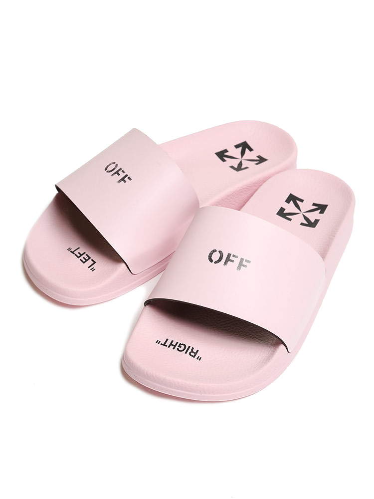 OFF-WHITE (オフホワイト) ロゴ プリント スライドサンダル POOL SLIDER OWLIC002S21P【サカゼン公式通販】