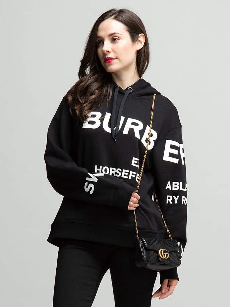 BURBERRY バーバリー ホースフェリープリント プルオーバー パーカー ブランド レディース トップス スウェット BBL8040767