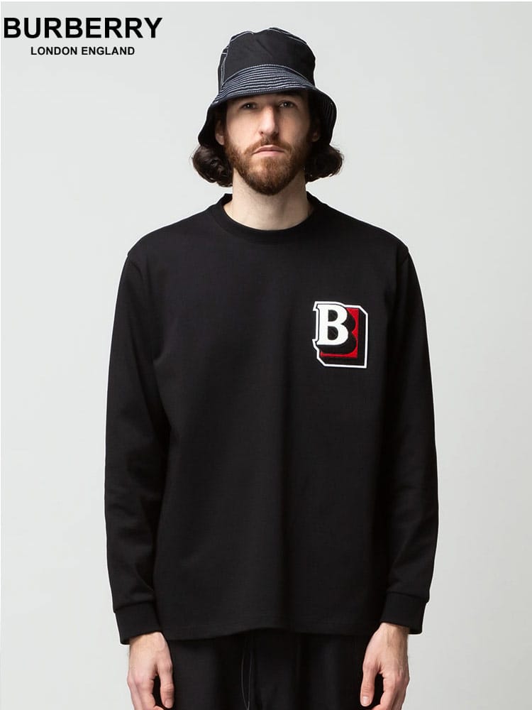 BURBERRY (バーバリー) サガラロゴ クルーネック トレーナー BB8048012 ブランド メンズ スウェット