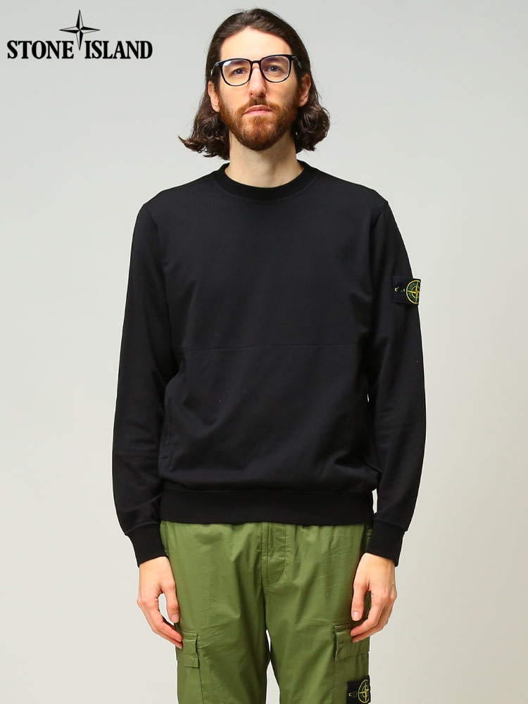 STONE ISLAND (ストーンアイランド) BIGポケット クルーネック トレーナー スウェット SI761564052 メンズ