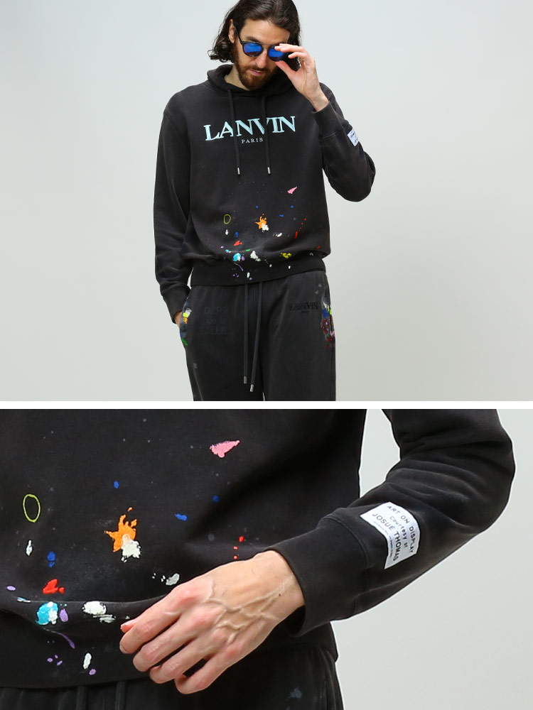 Lanvin x GALLERY DEPT. ランバン x ギャラリーデプト メンズ パーカー ...