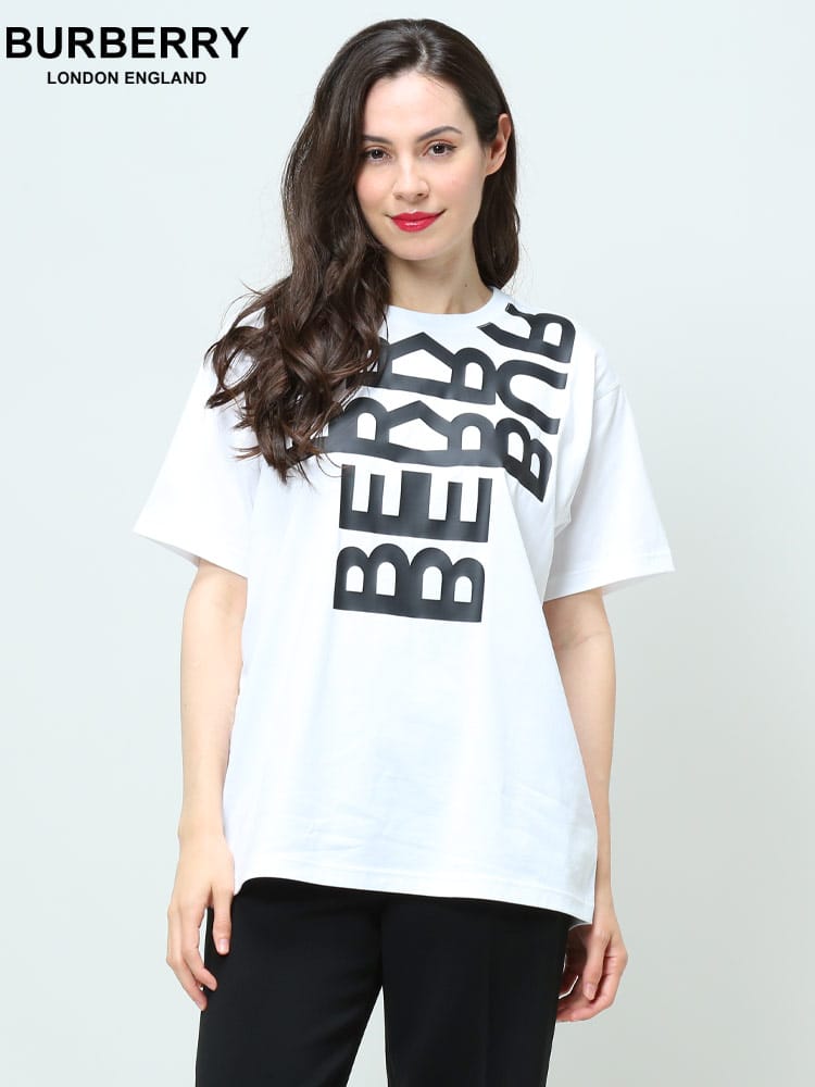 バーバリー レディース Tシャツ 半袖 BURBERRY ブランド カットソー 