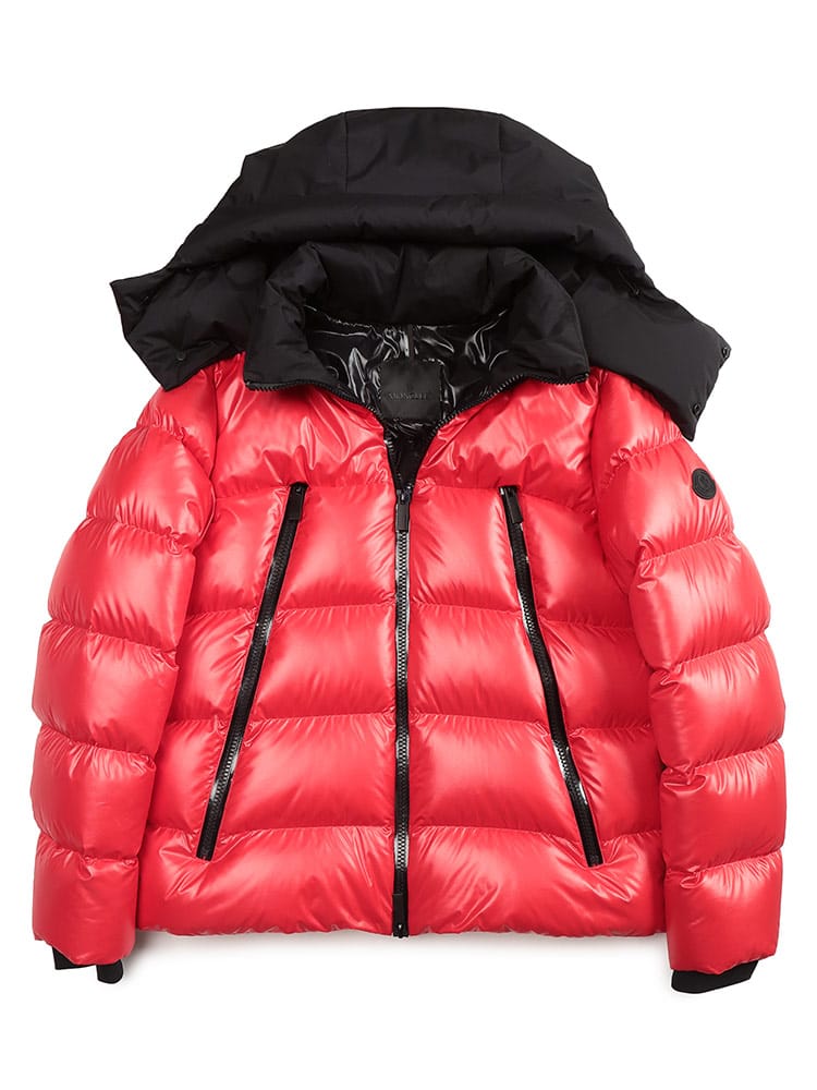 MONCLER (モンクレール) 着脱フード付き ダブルジップ ダウン 
