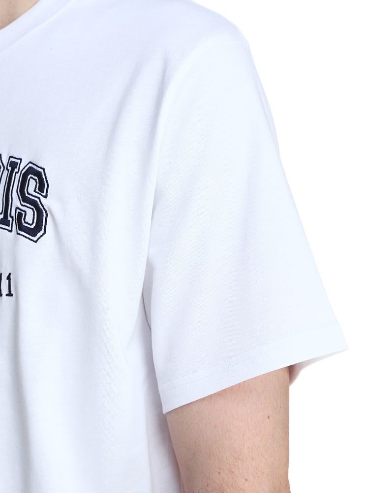 AMI PARIS (アミパリス) ロゴ刺繍 クルーネック 半袖 Tシャツ AMHTS008726 メンズ ブランド【サカゼン公式通販】