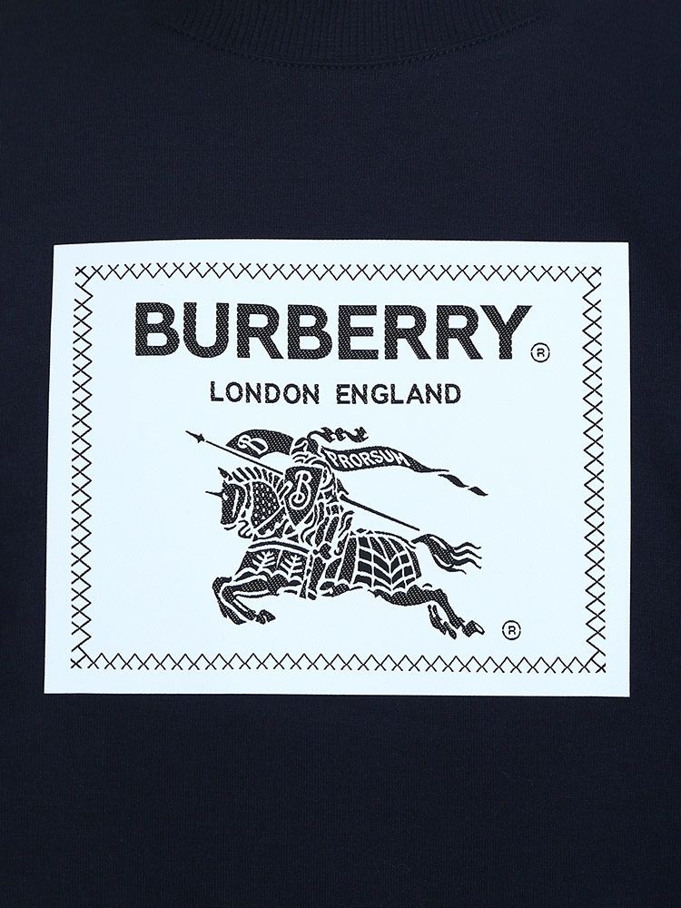 BURBERRY (バーバリー) プローサムラベル コットン 半袖 Tシャツ