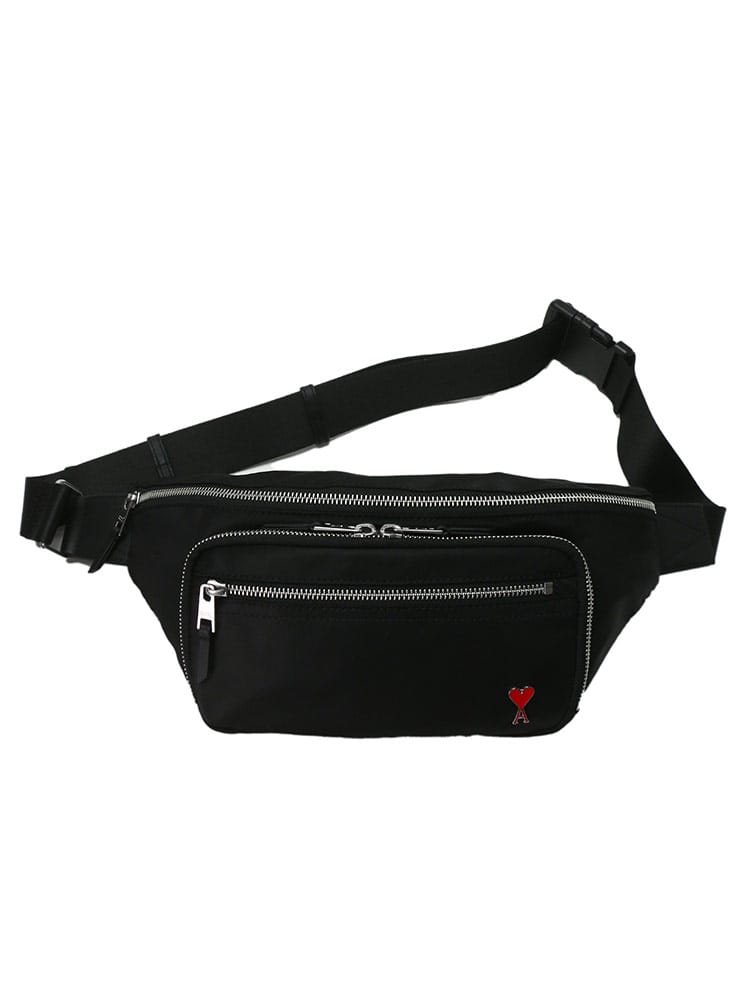 AMI PARIS (アミパリス) AMI DE COEUR ナイロン バムバッグ AMULL160902 メンズ  レディース ブランド