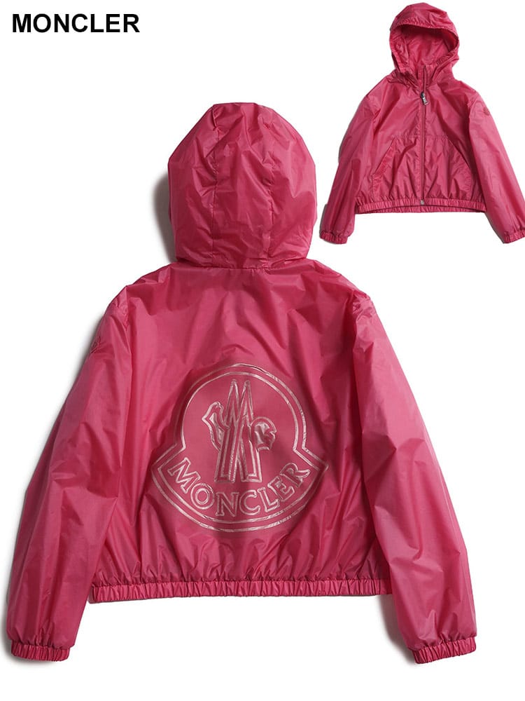 MONCLER (モンクレール) ナイロン バックロゴ フルジップ ジャケット TERBISH MCGTERBISH ブランド キッズ 子供服 アウター