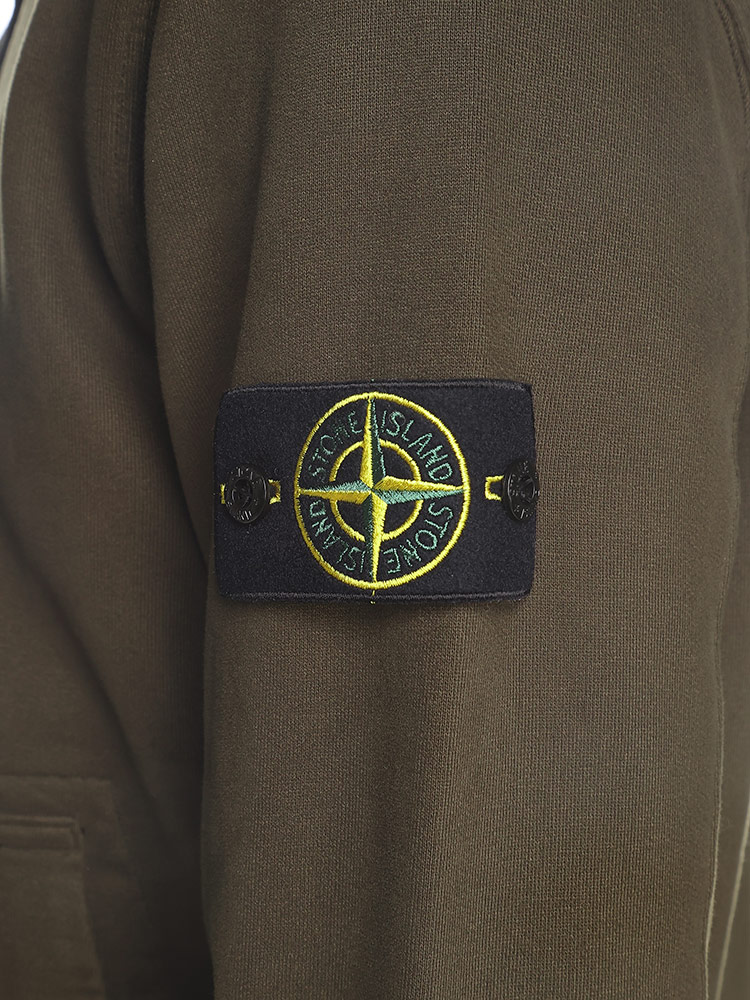 STONE ISLAND (ストーンアイランド) 袖ロゴ フルジップ トラックジャケット SI791562820 ブランド メン【サカゼン公式通販】