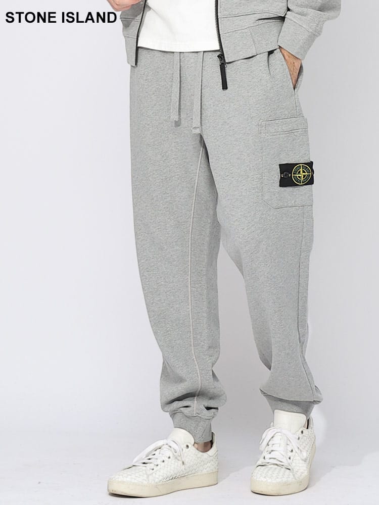 STONE ISLAND (ストーンアイランド) ロゴワッペン スウェットパンツ 