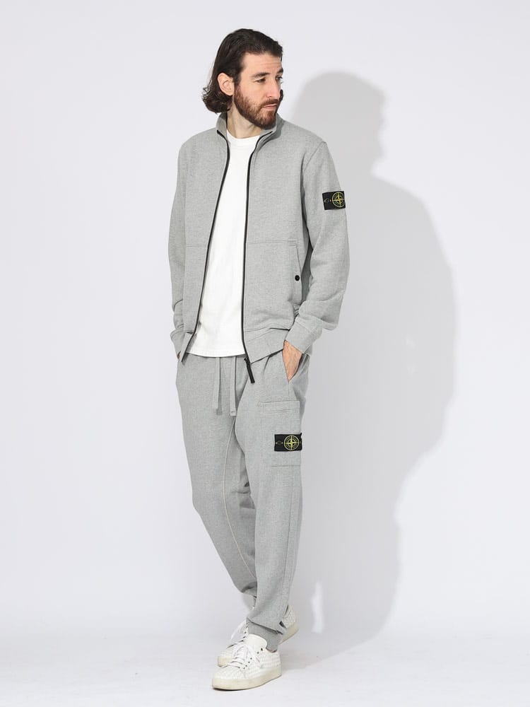 STONE ISLAND (ストーンアイランド) ロゴワッペン スウェットパンツ 