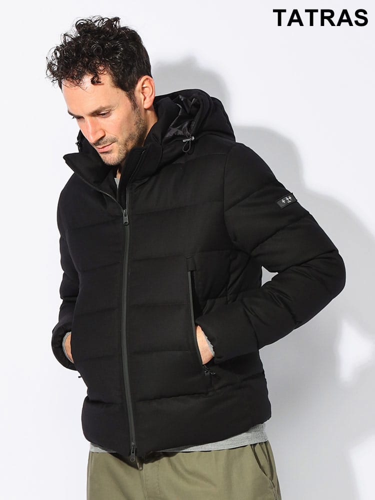 TATRAS (タトラス) フード着脱 フルジップ ダウンジャケット AGORDO TRMTKE23A4148 メンズ