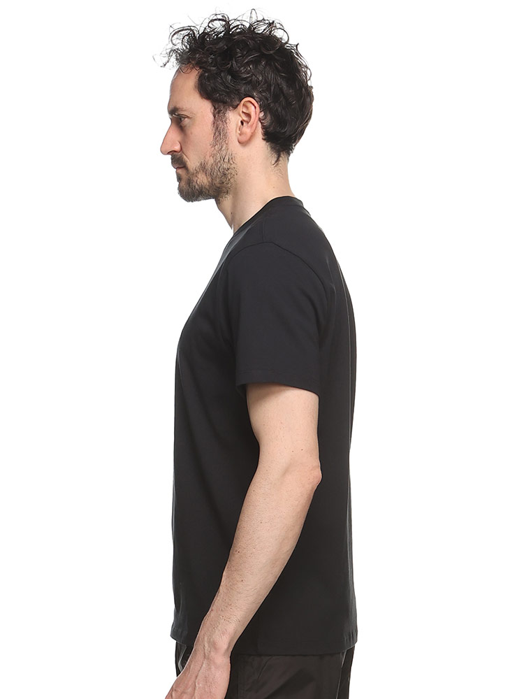 AMI PARIS (アミパリス) オーガニックコットン ロゴ刺繍 半袖 Tシャツ