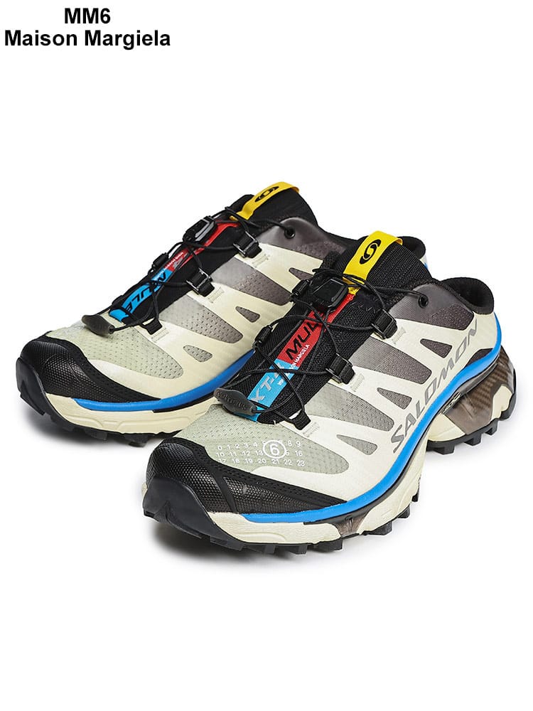 MM6 Maison Margiela (エムエムシックス メゾン マルジェラ) MM6×SALOMON クイックレース ミュールスニーカー MT4 MULE MM6SH1WS0006 メンズ
