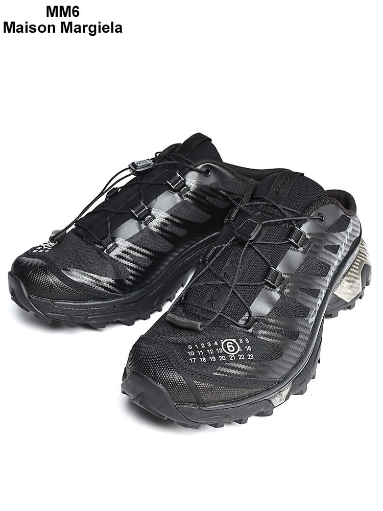 MM6 Maison Margiela (エムエムシックス メゾン マルジェラ) MM6×SALOMON クイックレース ミュールスニーカー MT4 MULE MM6SH1WS0006 メンズ