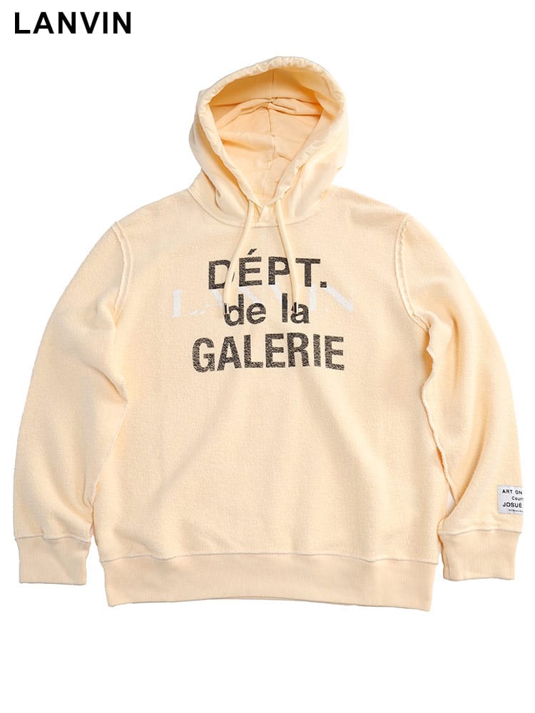 LANVIN (ランバン) GALLERY DEPT. プリント プルオーバー パーカー LNRMHOG003J069 レディース ユニセックス