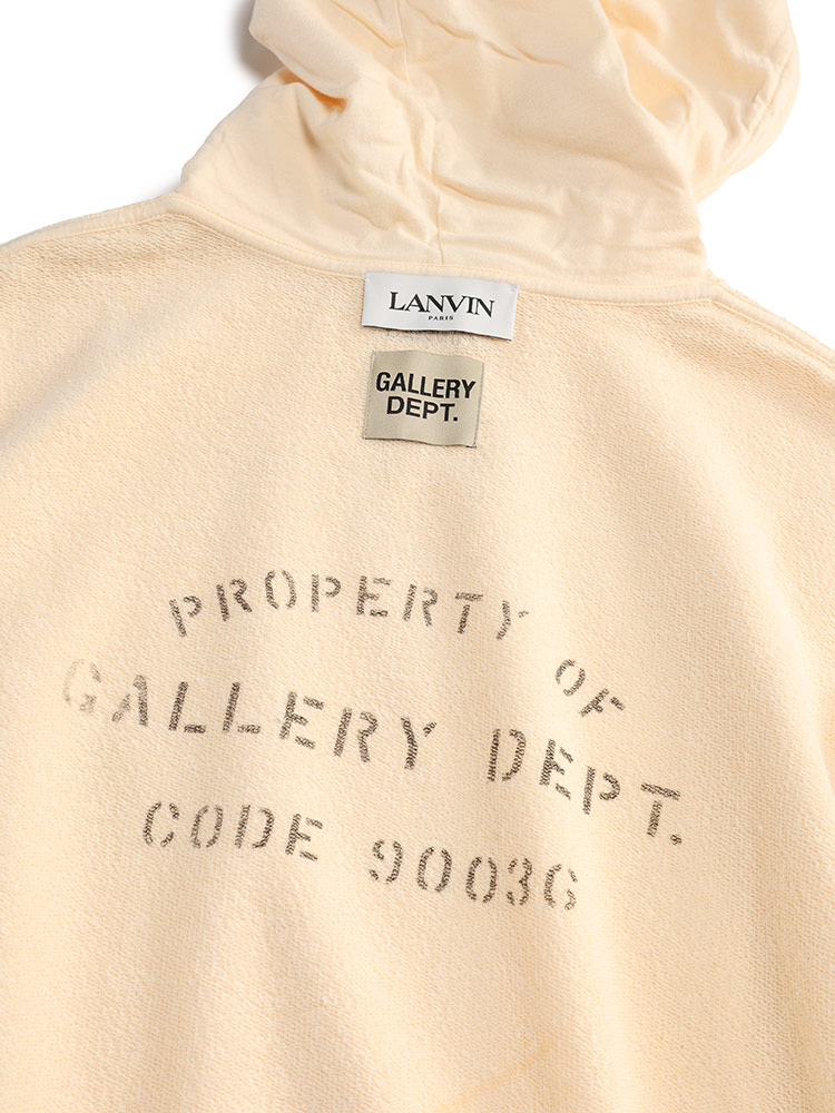 LANVIN (ランバン) GALLERY DEPT. プリント プルオーバー パーカー LNRMHOG003J069 【サカゼン公式通販】