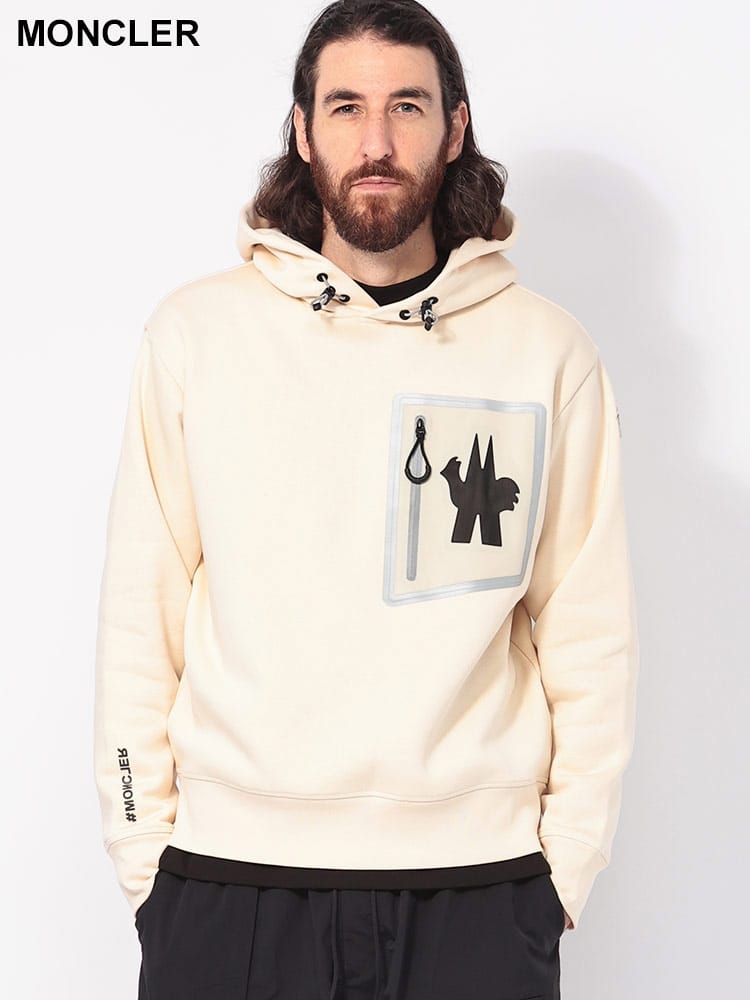 MONCLER (モンクレール) 裏起毛 ポケット プルオーバー パーカー MCGN8G00009899R メンズ
