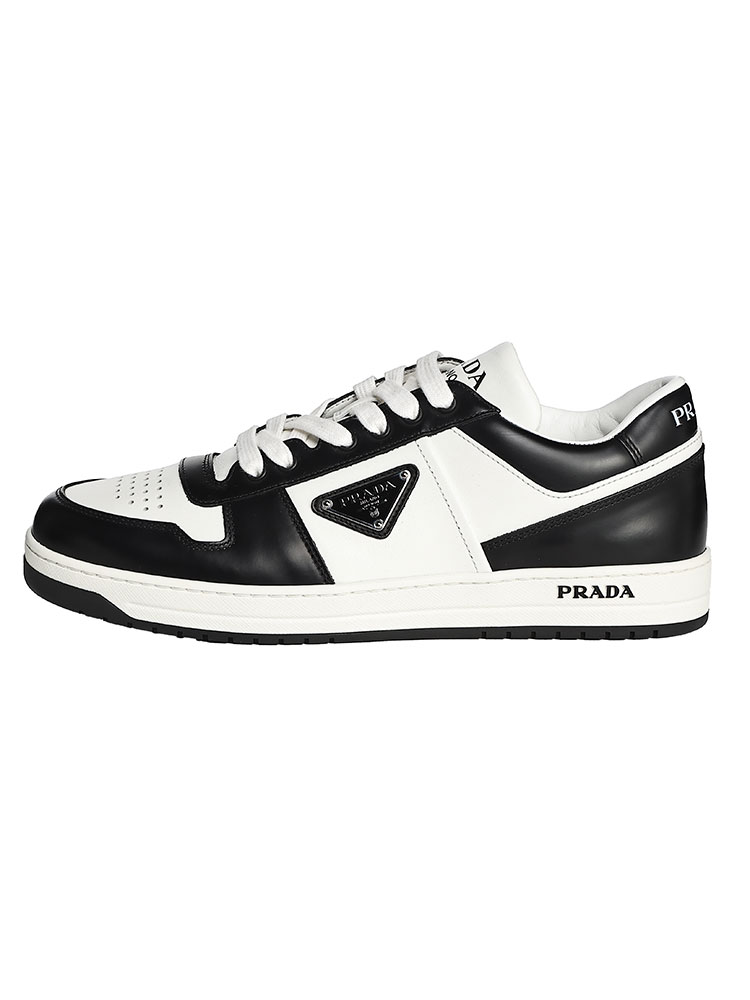 PRADA (プラダ) ロゴ レザー ローカットスニーカー PR2EE3643LKG メンズ【サカゼン公式通販】