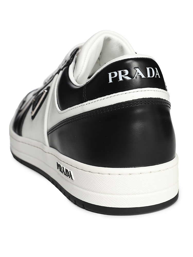 PRADA (プラダ) ロゴ レザー ローカットスニーカー PR2EE3643LKG メンズ【サカゼン公式通販】