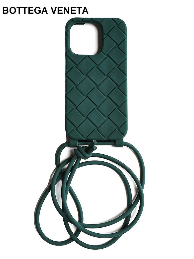 BOTTEGA VENETA (ボッテガ・ヴェネタ) ラバーシリコン ストラップ付 iPhone 14 Pro 専用ケー【サカゼン公式通販】