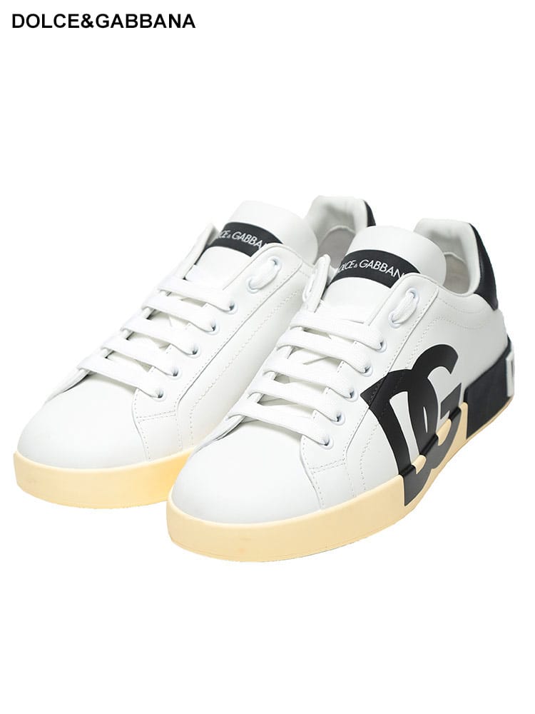 DOLCE&GABBANA (ドルチェ ＆ ガッバーナ ) カーフスキン ロゴ 