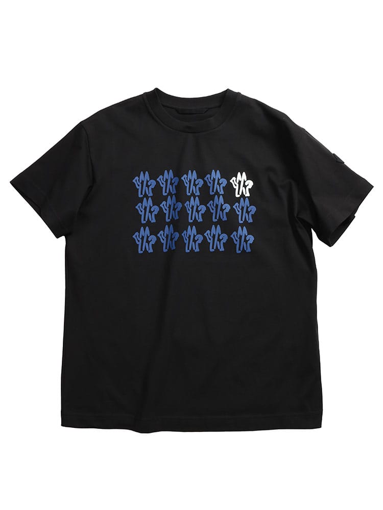 MONCLER (モンクレール) ロゴプリント クルーネック 半袖 Tシャツ MC8C0005189AJS メンズ