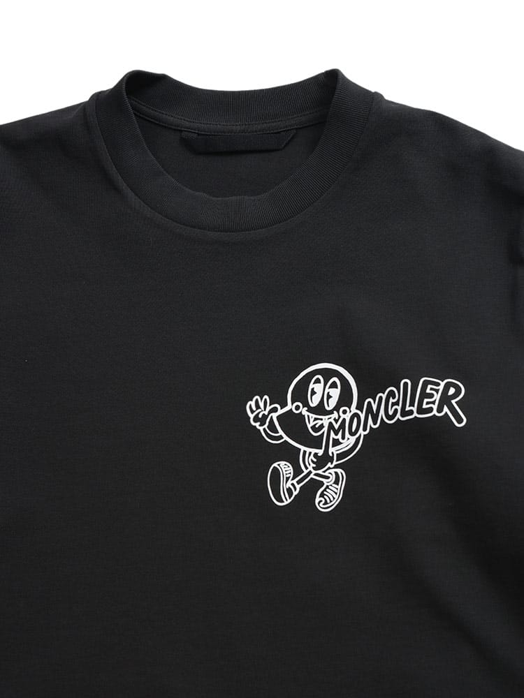 MONCLER (モンクレール) ワッペンマン クルーネック 半袖 Tシャツ 