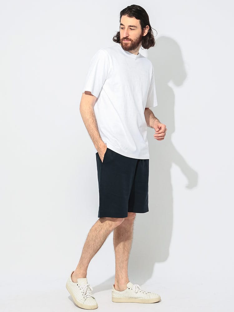BERLUTI (ベルルッティ) スクリットデザイン クルーネック 半袖 T 
