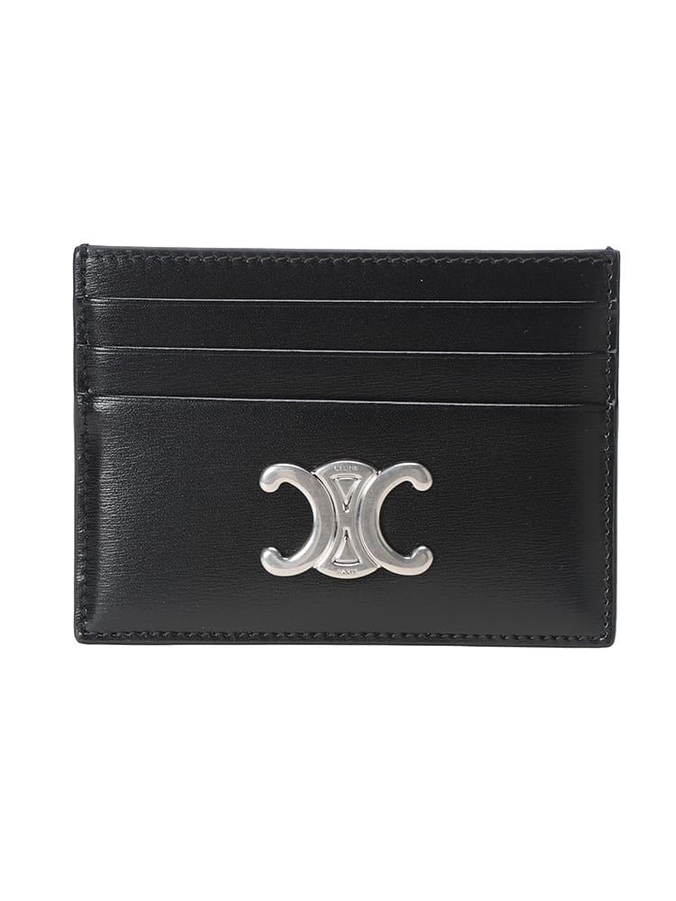 CELINE (セリーヌ) トリオンフ カーフスキン カードケース CEL10L833DPV メンズ