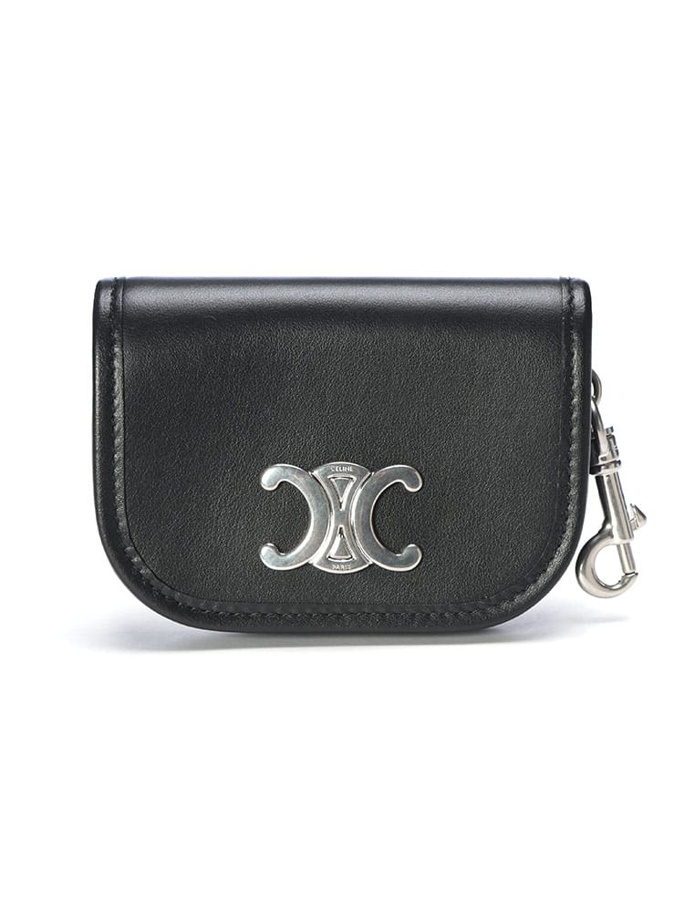CELINE (セリーヌ) キーリング ナノ ブザス トリオンフ カードホルダー CEL10P403DQ1 メンズ