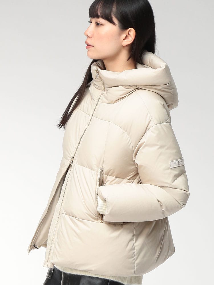 TATRAS (タトラス) ボックスシルエット フルジップ ダウンジャケット GIGI ジジ TRLGIGI5 レディース