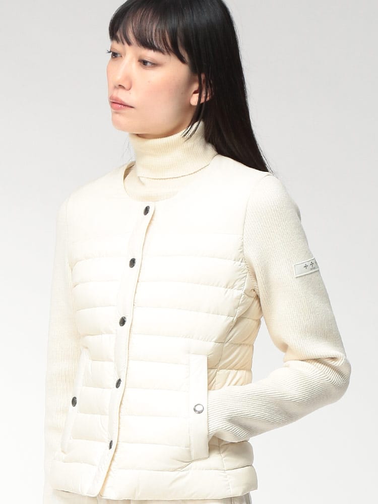 TATRAS (タトラス) ニットスリーブ フルボタン ライトダウンジャケット NILS ニルス TRLNILS5 レディース