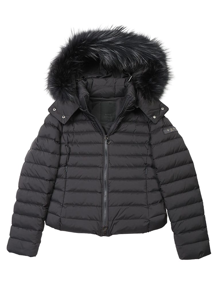 TATRAS (タトラス) ファーフード フルジップ ショート丈 ダウンジャケット VARENA ヴァレナ TRLVARENA5 レディース