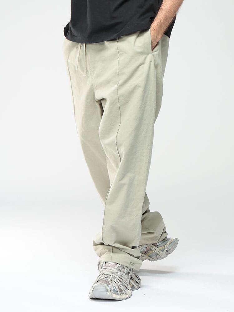 FOG ESSENTIALS (エフオージーエッセンシャルズ) センターライン 裏地メッシュ オックスフォード リラックス パンツ ES130SP2581 メンズ