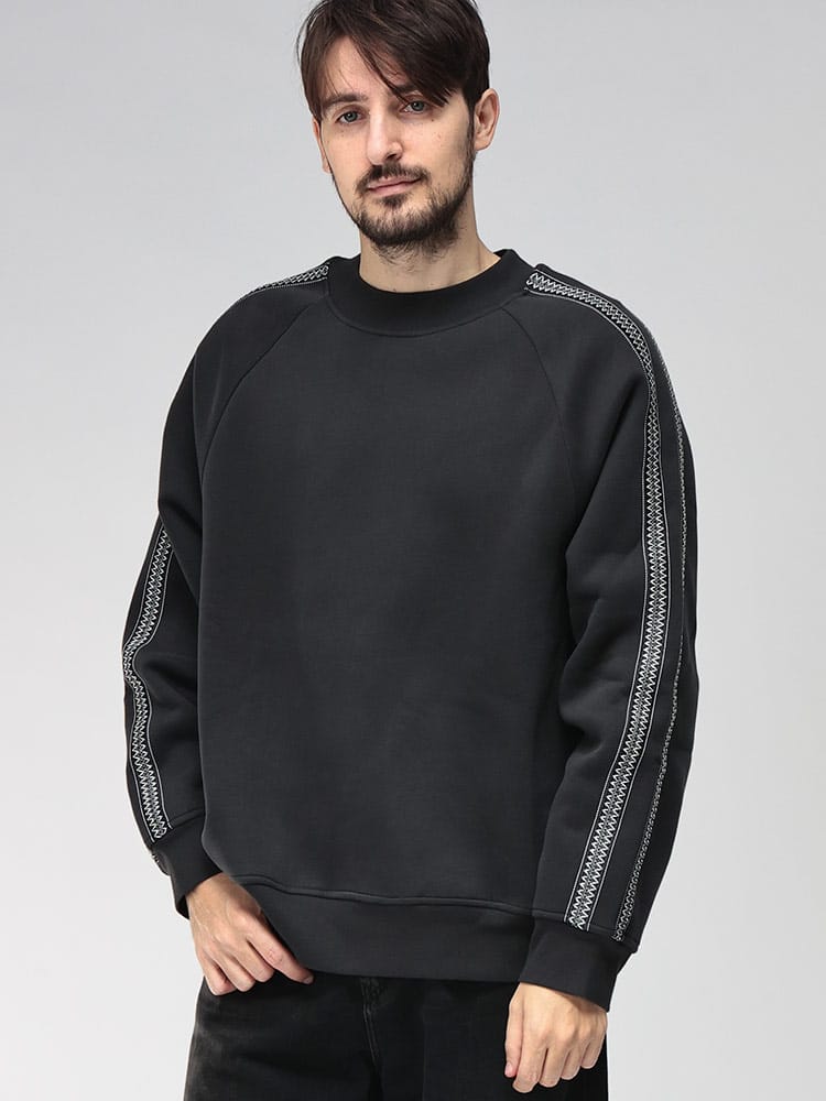 UGG (アグ) ロゴ 裏起毛 ライン使い スウェット プルオーバー TASMAN タスマン UGG1172191 メンズ