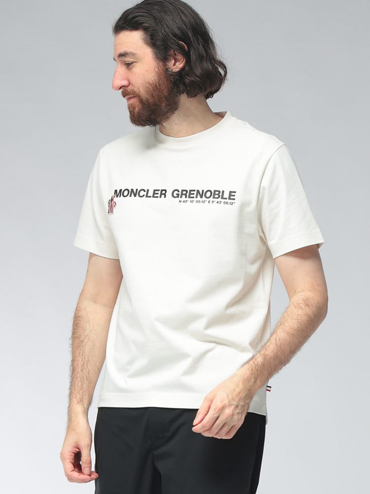 MONCLER (モンクレール) メンズ Tシャツ 半袖 グルノーブル フロント 