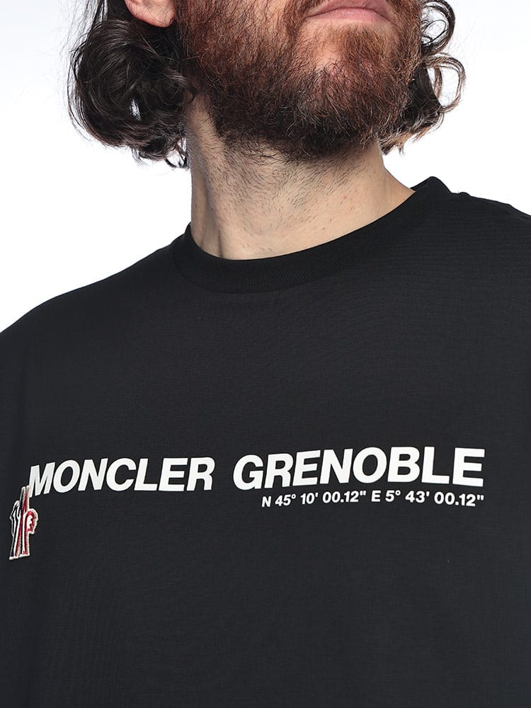 MONCLER (モンクレール) メンズ Tシャツ 半袖 グルノーブル フロント 