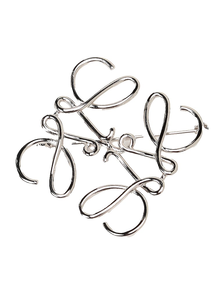 LOEWE (ロエベ) レディース ブローチ ANAGRAM BROOCH アナグラム ロゴ アイコン 真鍮 LEL11125020