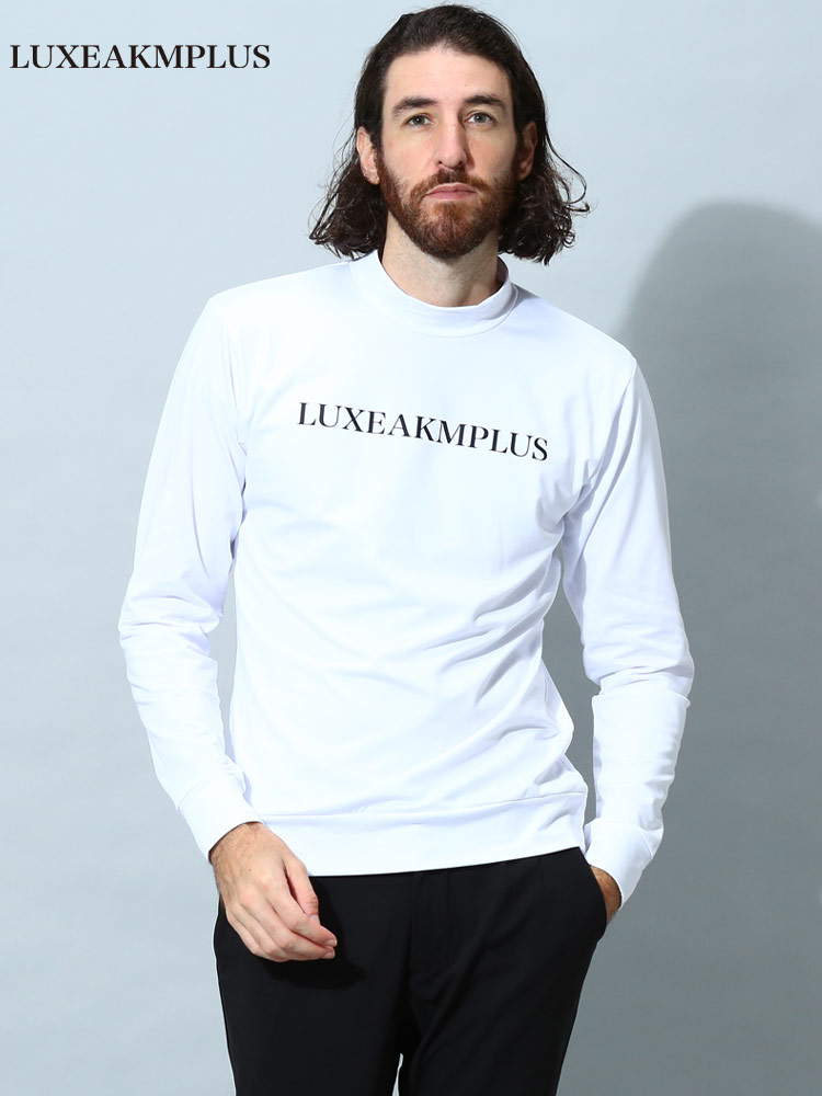 リュクスエイケイエムプラス メンズ Tシャツ 長袖 LUXEAKMPLUS
