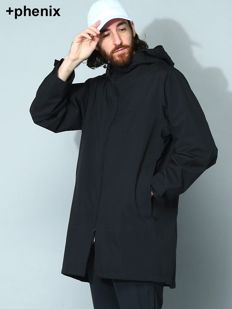 +phenix (プラスフェニックス) 防水 フルジップ ロング ブルゾン DRYBARRIER PXPOO23014 メンズ ブランド