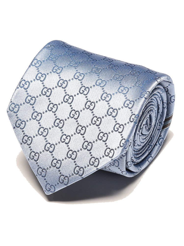 グッチ ネクタイ GUCCI シルク100％ GGロゴ BLUE ブランド メンズ 紳士 タイ シルク ビジネス ギフト GC4565204968 