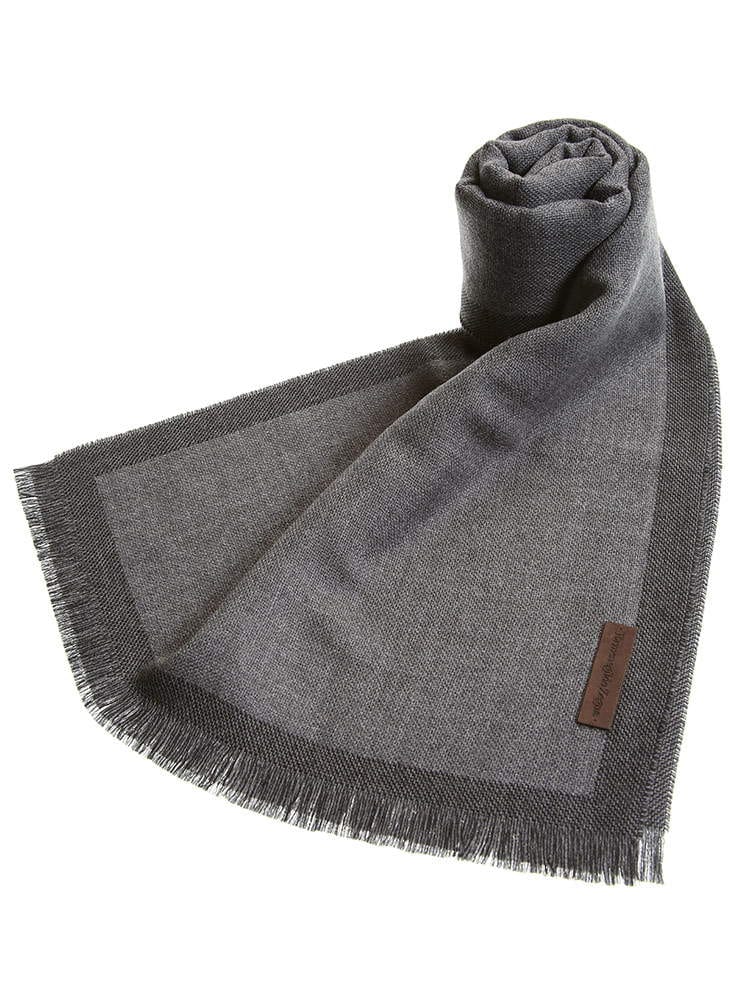 Ermenegildo Zegna エルメネジルド ゼニア ウール100％ ライン タグ マフラー ブランド メンズ レディース ウール EZ60EZZ8L01